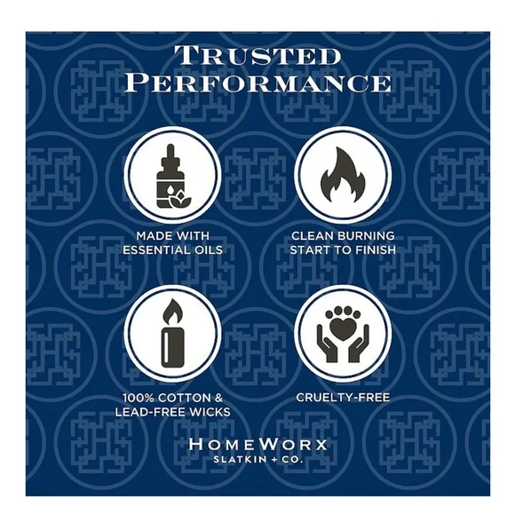 HomeWorx Slatkin & Co. Sparkling Grapefruit Scented Candle - Picture 4 of 5